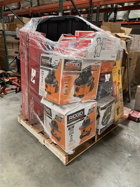 According to Home Depots website, as of March 2, a 10-piece DEWALT combo tool set cost 649. . Home depot liquidation pallets near me